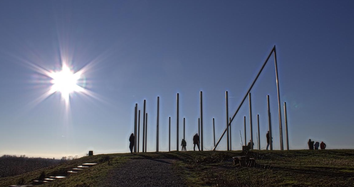 Die Sonnenuhr auf der Halde Schwerin